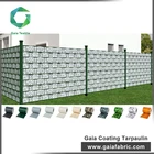 China supplier building material pvc waterproof pvc coated tarpaulin fabric small garden fence