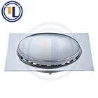 DISCOUNT 2019 most popular cheap price bathroom and toilet square style shower stainless steel pop up floor drain