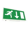 Acrylic Red/Green color hotel LED exit sign double sides hotel led exit sign projector light for fire safety escape