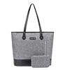 New Design Nylon lady shopping bag tote custom women hand bag