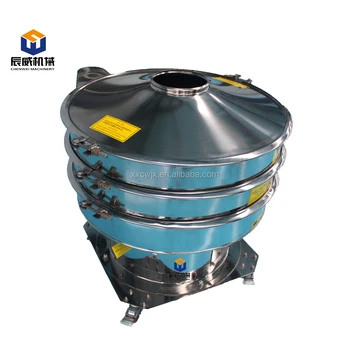 Round vibration separator screen equipment with stainless steel for grape seeds classify