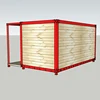 Easy assembly detachable modern design modular shipping prefab container buildings cabin for sale