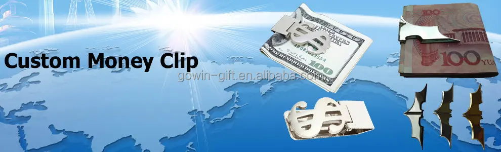 custom hinged money clip