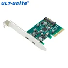 PCI Express to USB 3.1 Type C Dual Port PCI-E Card