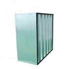 Metal frame E12 5V HEPA Filter And Glass Fiber EN1882 Box Filter