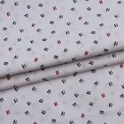 White woven plain best price poplin custom printed cotton fabric for women shirt