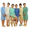 Disposable non woven hospital isolation gown pp gown