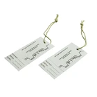 China wholesale garment printing materials custom design hangtag for clothes