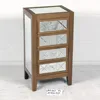 fashion wood cabinet with glass insert