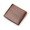 New European and American men short wallet embossed PU leather purse manufacturers wholesale