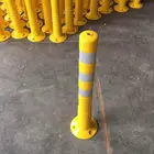 Flexible Barricade Flexible Delineator Post Reflectors Parking Barrier Post