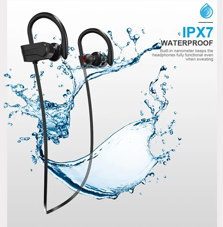 Made in China Sport Wireless Bluetooth Earphone for Smartphone Unique Product Brand RU13 - ANKUX.COM