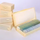 medical science subject and biological plant prepared microscope slide / pine leaf C.S