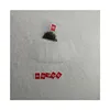 Customized logo printed FDA empty pyramid nylon drawstring tea mesh bag