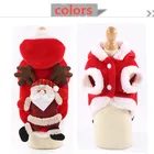KOMAY Christmas Clothes For Dog Pet Xmas Costumes Winter Coat Clothing Puppy Outfit APPAREL
