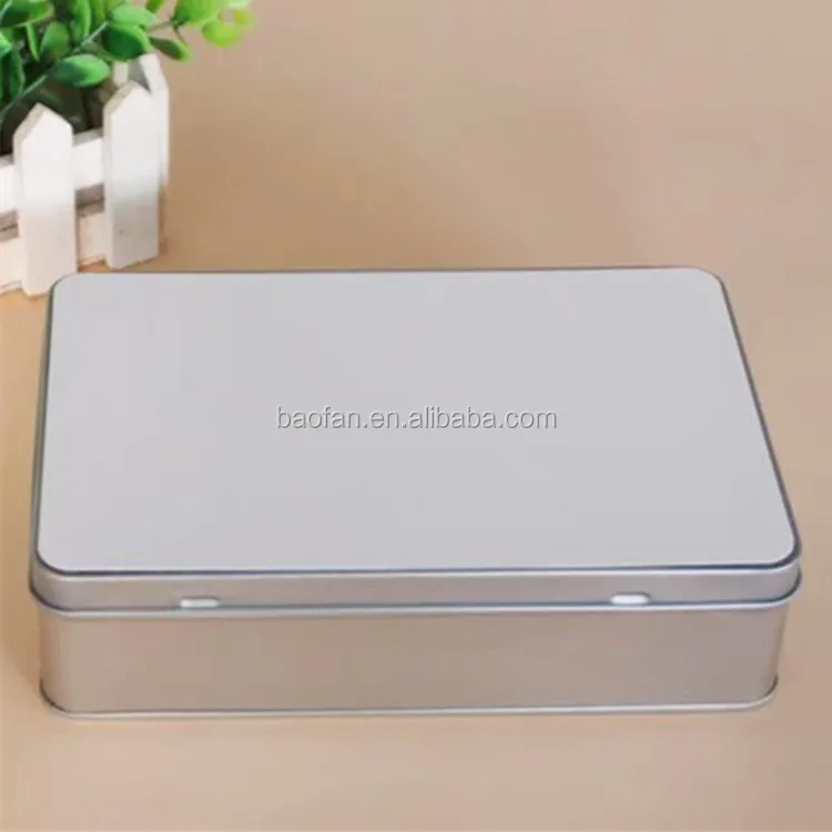 hot selling 2d sublimation square shaped metal candy tin box
