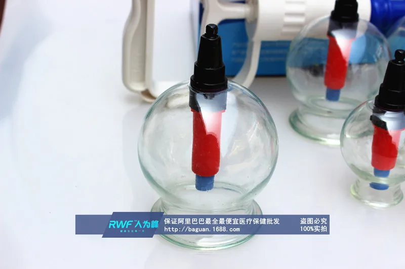 Chinese Household Vacuum Cupping Kit 14 Cans Thickening Round Cup Suction Gun YFZ-14A Magnetic Needle Type-8