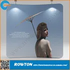 Light weight custom aluminum frame curved trade show display expo booth