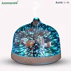 Aromacare 3D Visual Effects Glass Essential Oil Electric Aroma Diffuser