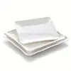 6475 Wholesale high quality similar porcelain square plates for Thailand restaurant