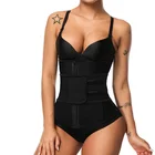 Hot selling women's latex sport sweat belt waist trainer waist shaper trainer corset for weight loss workout fitness