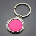 2018 Fashion chaveiro Silver llaveros metal custom Heart Keychains letter Key Chains For Women Gifts