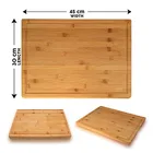 large bamboo chopping block bamboo cutting board, food serving board