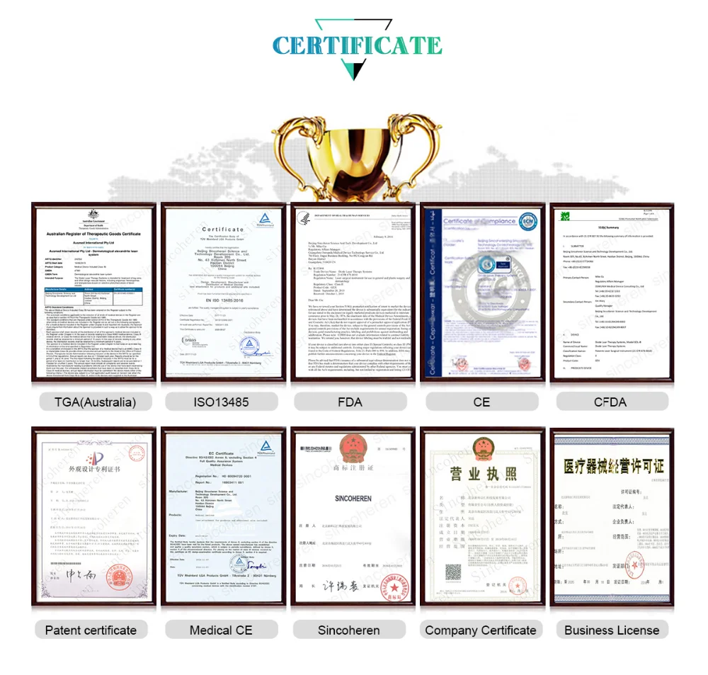 Sincoheren OPT SHR IPL Hair Removal Skin Collagen Rejuvenation Machine