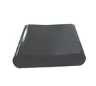 black antistatic nonstick fire proof ptfe coated seamless conveyor belt for machines