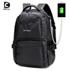 Men college backpack school bag waterproof usb charging anti theft smart laptop backpacks