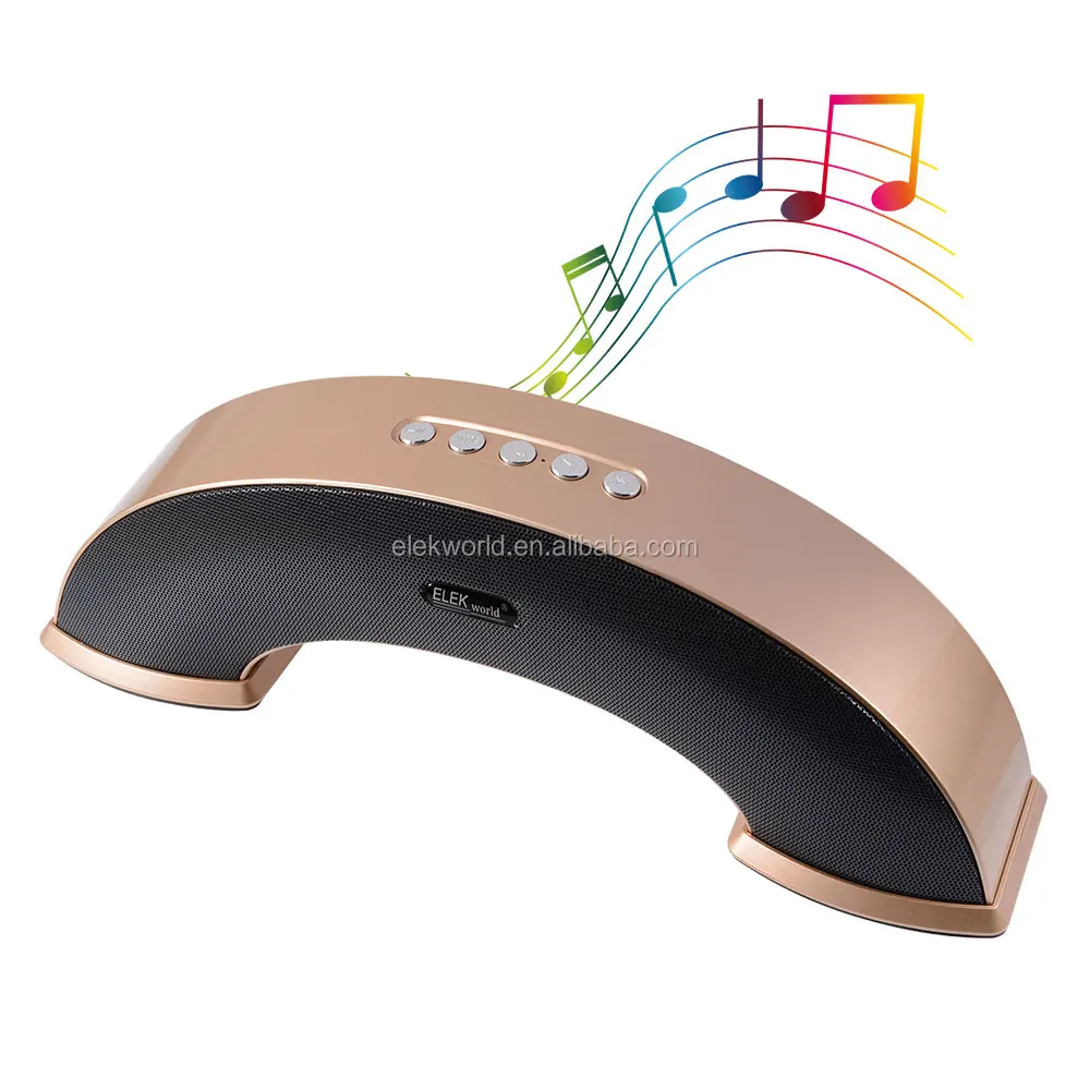 New Elekworld OEM customize "Rainbow Bridge" Wireless BT Stereo Speaker Built in Dual Stereo Loudspeakers with radio - ANKUX Tech Co., Ltd