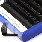 Qingdao Natural Premade Real Mink Fans Volume Individual Lashes Eyelashes Extensions