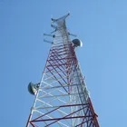 60M galvanized Steel tube self supporting tower