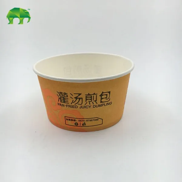 Custom Disposable Ice Cream Paper Cups Lids, Ice Cream Cups With Tasting Spoons