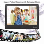 wall mount hd picture frames android system calender clock available oem inch high resolution lcd digital photo frame