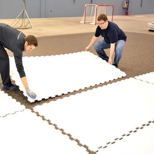 synthetic ice rinks board