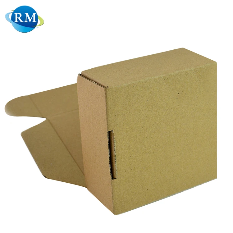 custom printed carton packaging shipping box kraft paper