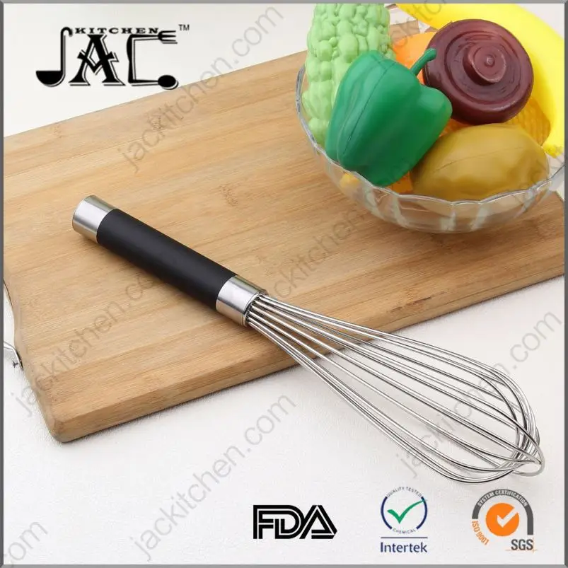 2017 Newest Gadgets Stainless Steel Egg Whisk Rotation