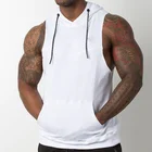 Fashion Custom Made China Wholesale Clothing Blank Sleeveless Hoodies For Men