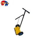 rolling magnetic sweeper with strong magnetic bar