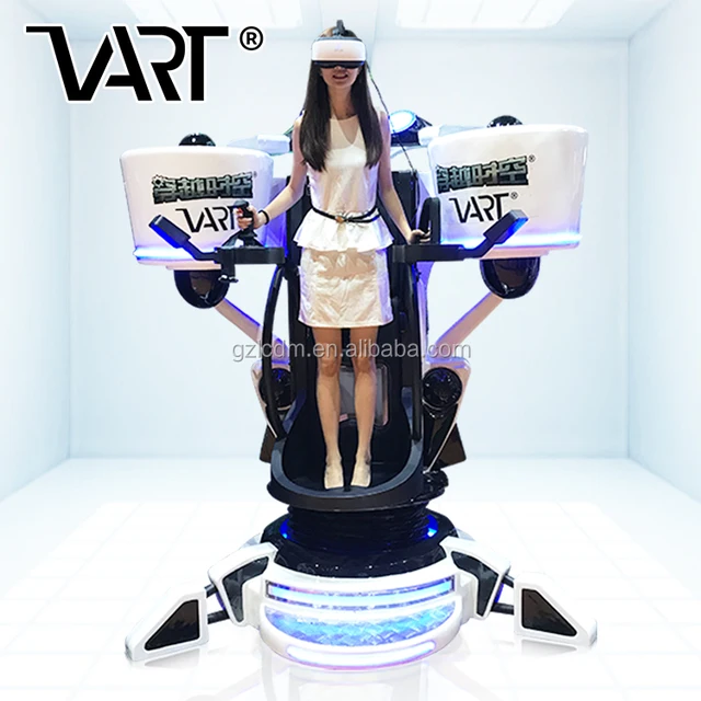 VART 9D VR Products Standing VR Simulator Shooting Games 360 Degree Flight Simulator Virtual Reality