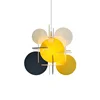American style children room modern warm light circle chandelier creative satellite pendant lamp For home kid'sroom