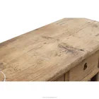 Dongbei antique reproduction solid wood reclaimed pine console table furniture wholesale