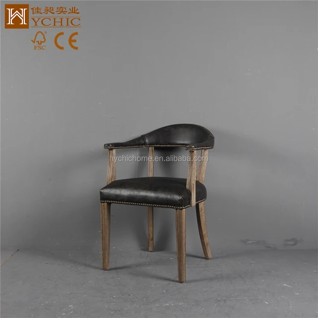 french beautiful living room furniture best quality brown pu dining chair