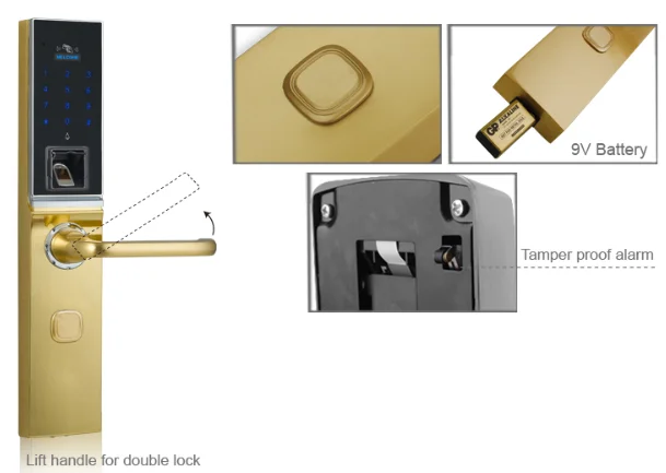Card digital keyapd fingerprint sensor door lock.png