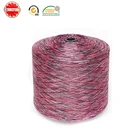 100% polyester space dyed yarn for knitting and seamless underwear