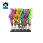 Gun Shape Toys with Tablet Candy Filled Toys Funny Compressed Press Candy Toys