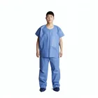 High quality medical uniforms PP Nonwoven Scrub Suit