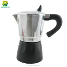 CE certificated luxury gold color gas coffee maker
