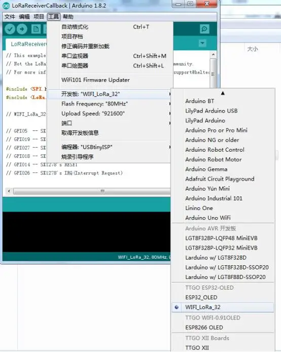 TTGO 868 / 915Mhz 0.96 Inch OLED LORA32 B WIFI SX1276 ESP32 Module - ANKUX.COM